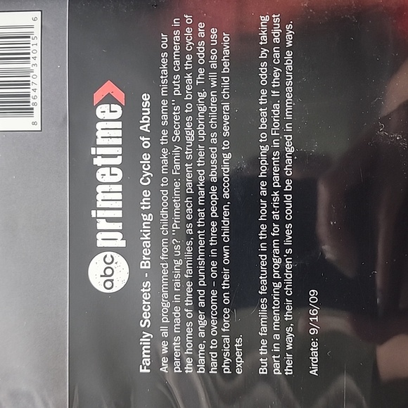 ABC Primetime Family Secrets Breaking the Cycle of Abuse DVD - Picture 4 of 6